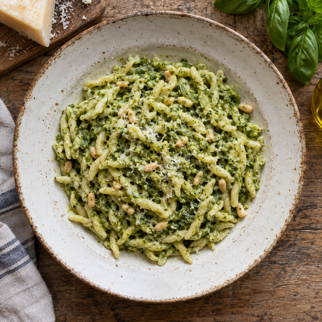 Trofie al Pesto Genovese（ジェノヴェーゼペストのトロフィエ）