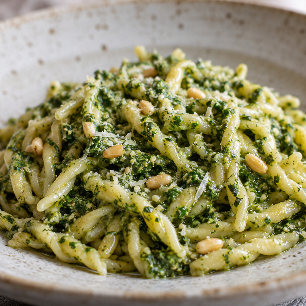 Trofie al Pesto Genovese（ジェノヴェーゼペストのトロフィエ）