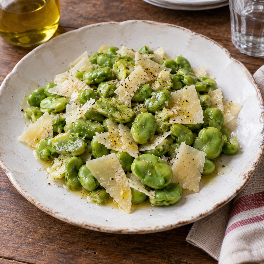 Fave e pecorino