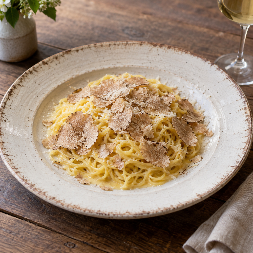 Tagliolini al tartufo bianco d'Alba