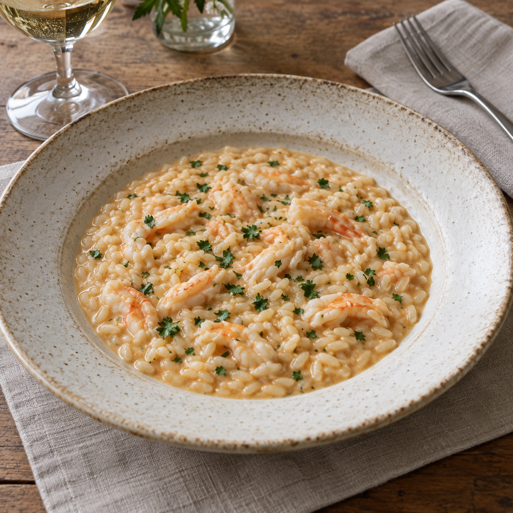 Risotto agli scampi