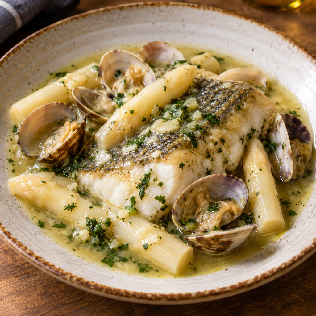 Nasello in salsa verde