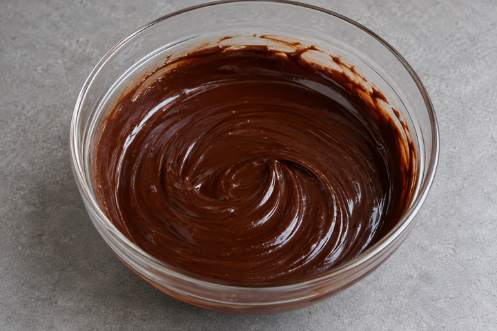 チョコレートソースを作る