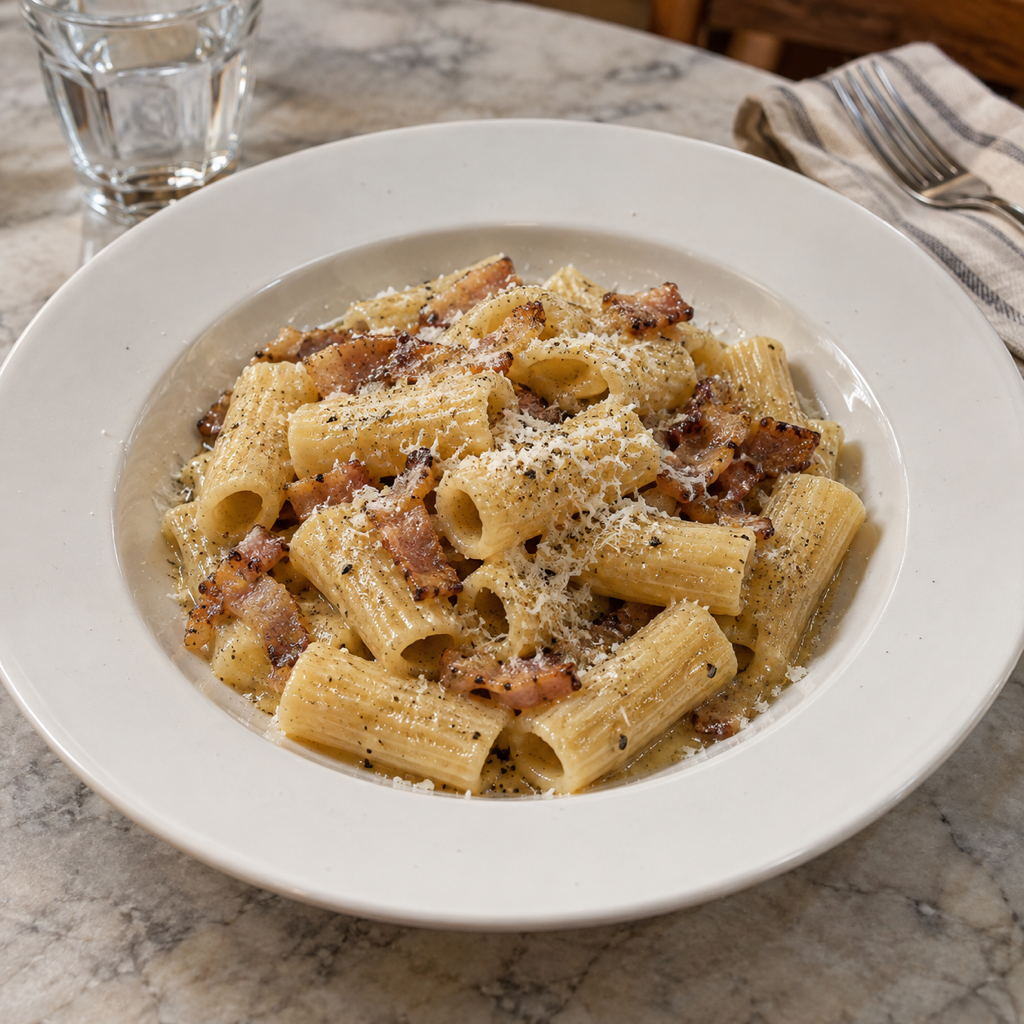 Rigatoni alla gricia