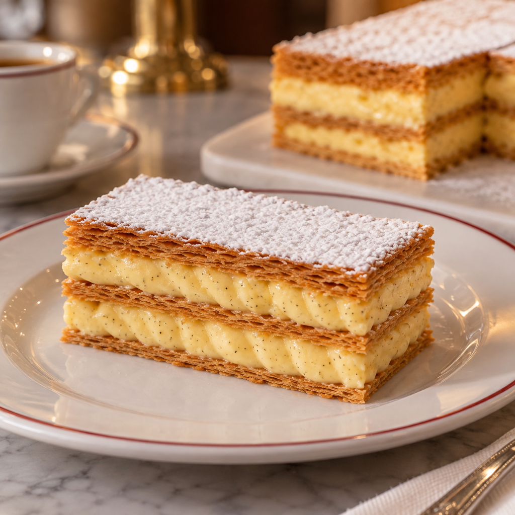 Millefoglie alla vaniglia