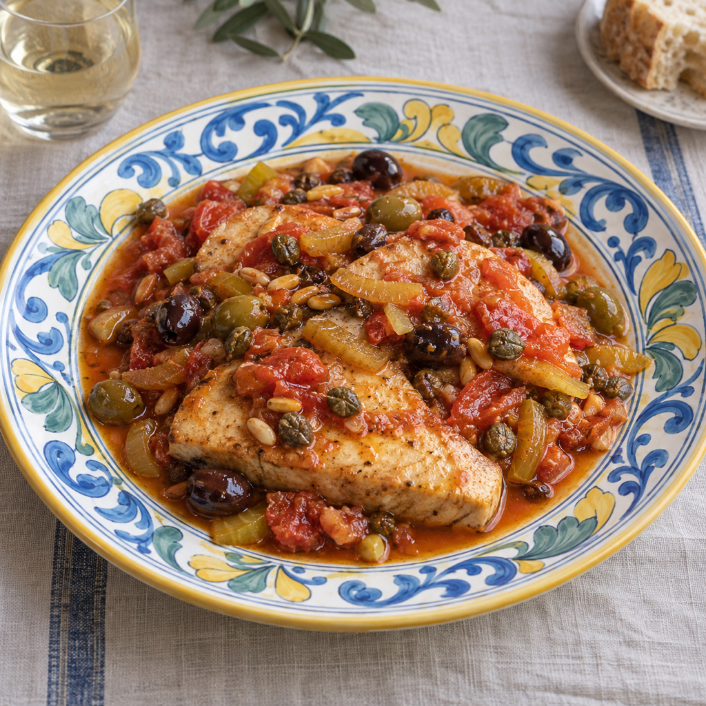 Pesce Spada alla Ghiotta