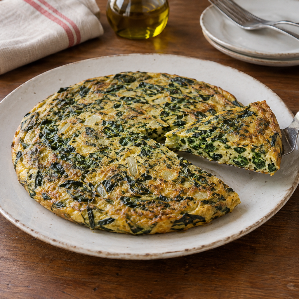 Frittata di Spinaci