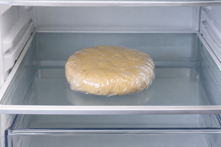 Rest the dough in the refrigerator for 1 hour