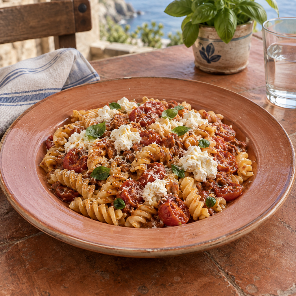 Fusilli alla calabrese