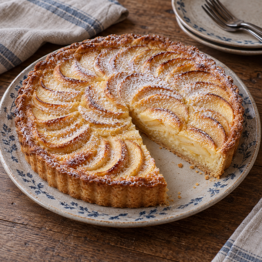 Crostata normanna alle mele
