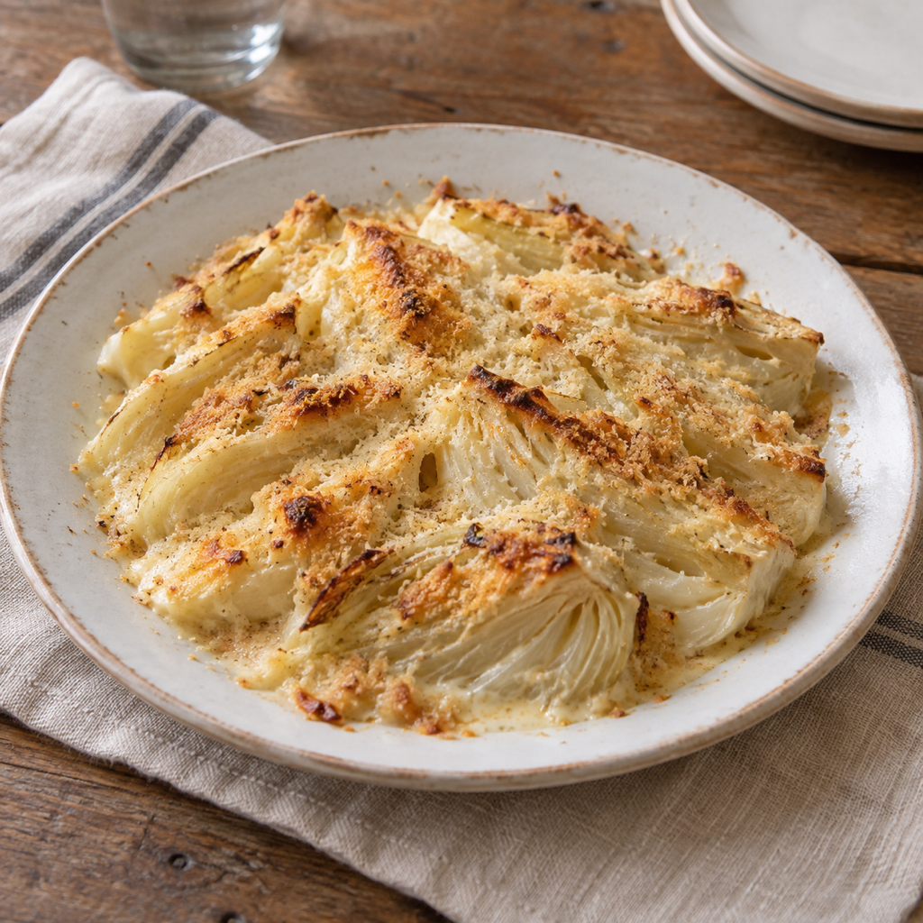 Finocchi gratinati