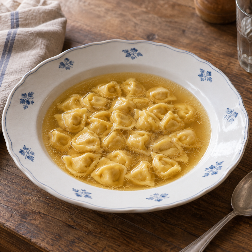 Tortellini in brodo di cappone