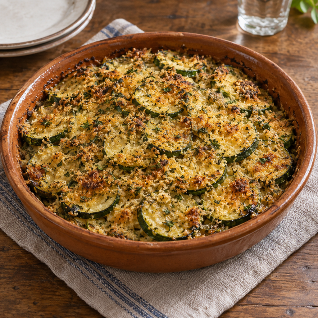 Zucchine Gratinate al Forno