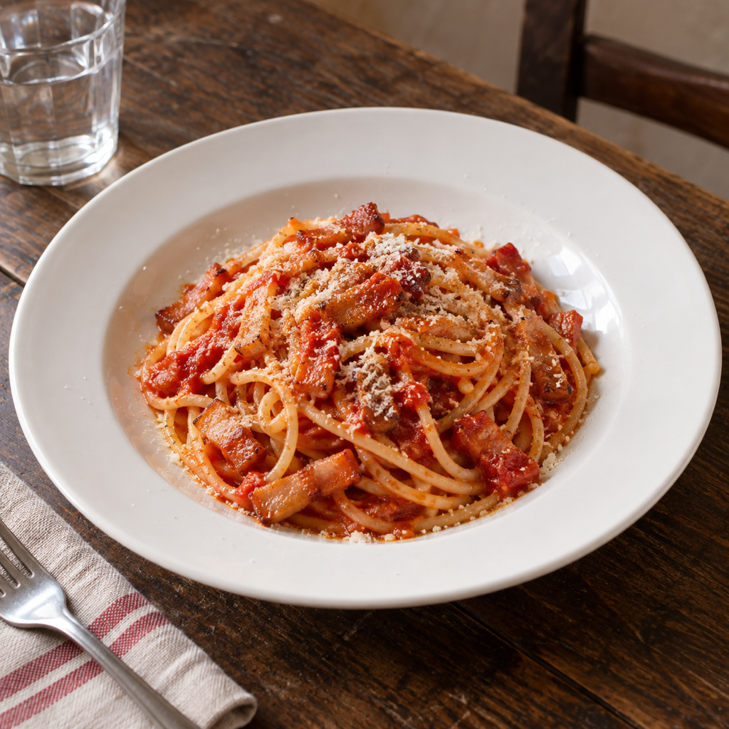 Spaghetti all’amatriciana