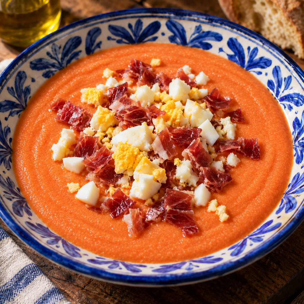 Salmorejo: crema fredda di pomodoro e pane