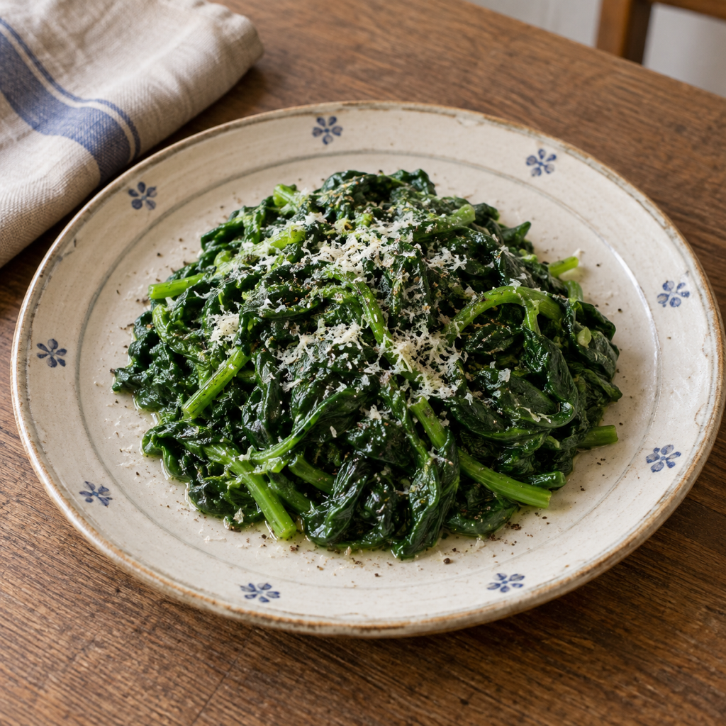 Spinaci al Burro e Parmigiano
