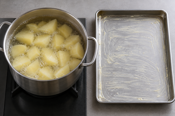 Boil until cooked but slightly firm