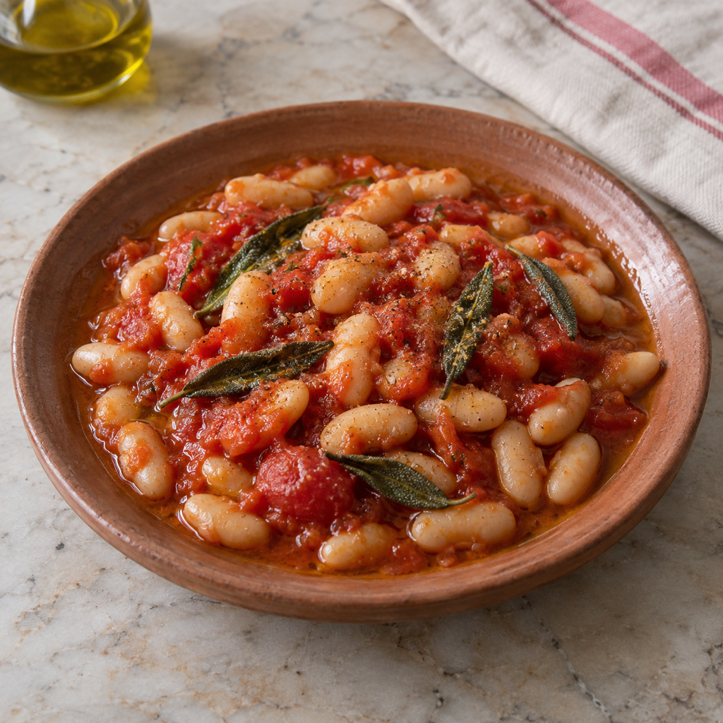 Fagioli all’uccelletto