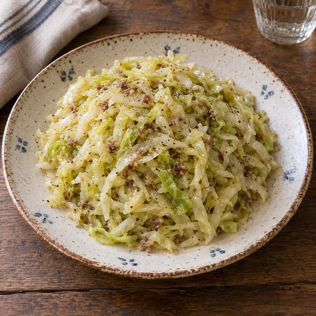 Insalata di Cavolo Cappuccio alla Piemontese