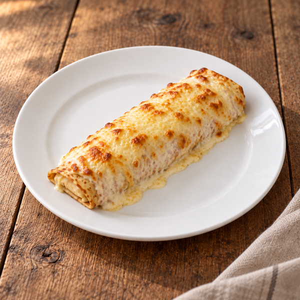 Ficelle Picarde: Ham and Mushroom Crêpes