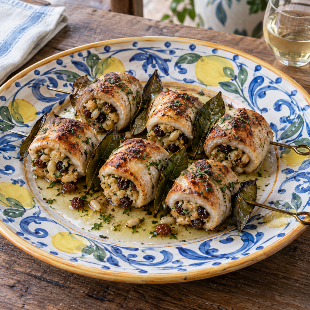 Involtini di pesce spada