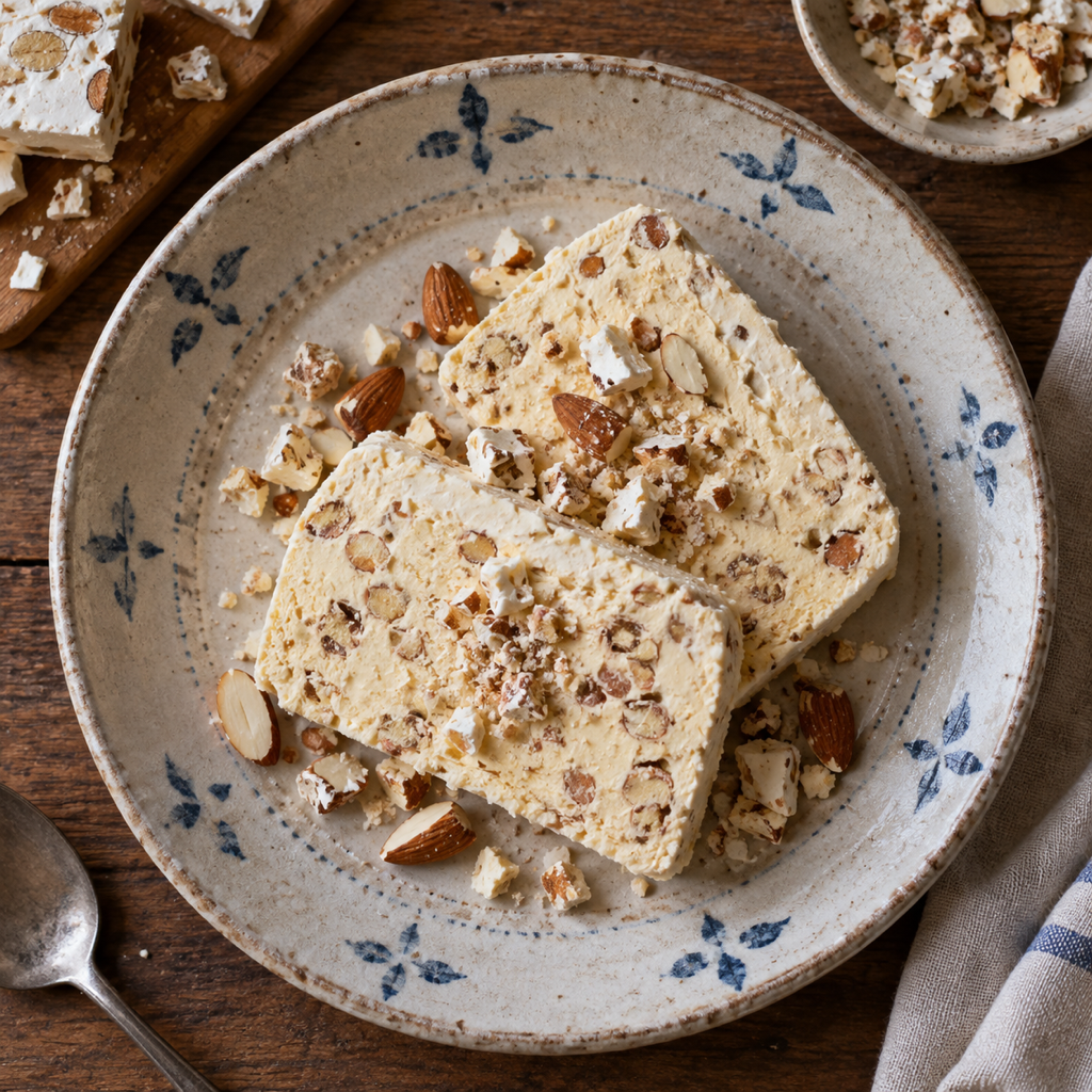Semifreddo al Torroncino（トロンチーノのセミフレッド）