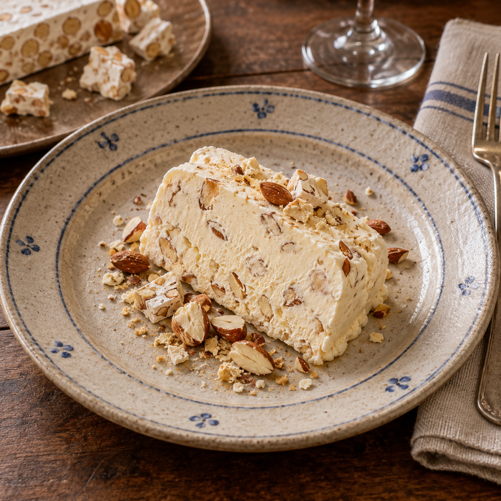 Semifreddo al Torroncino（トロンチーノのセミフレッド）