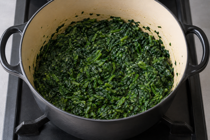 Drive off moisture with butter, then cook gently for 15 minutes in all
