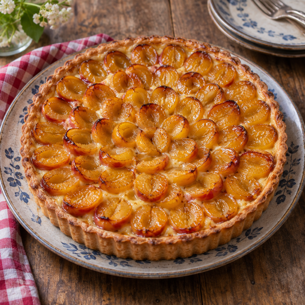 Crostata di mirabelle della Lorena