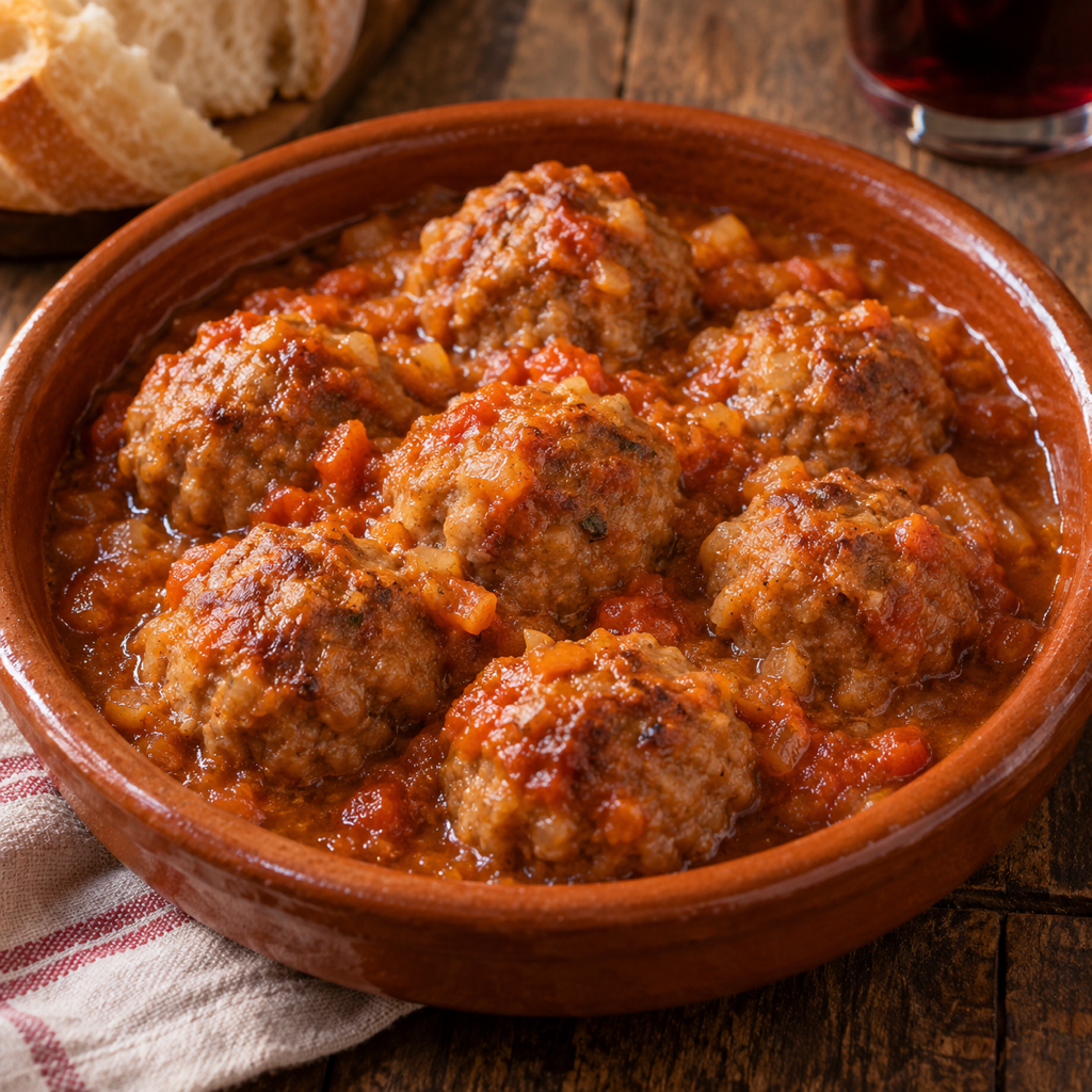 Albóndigas en salsa