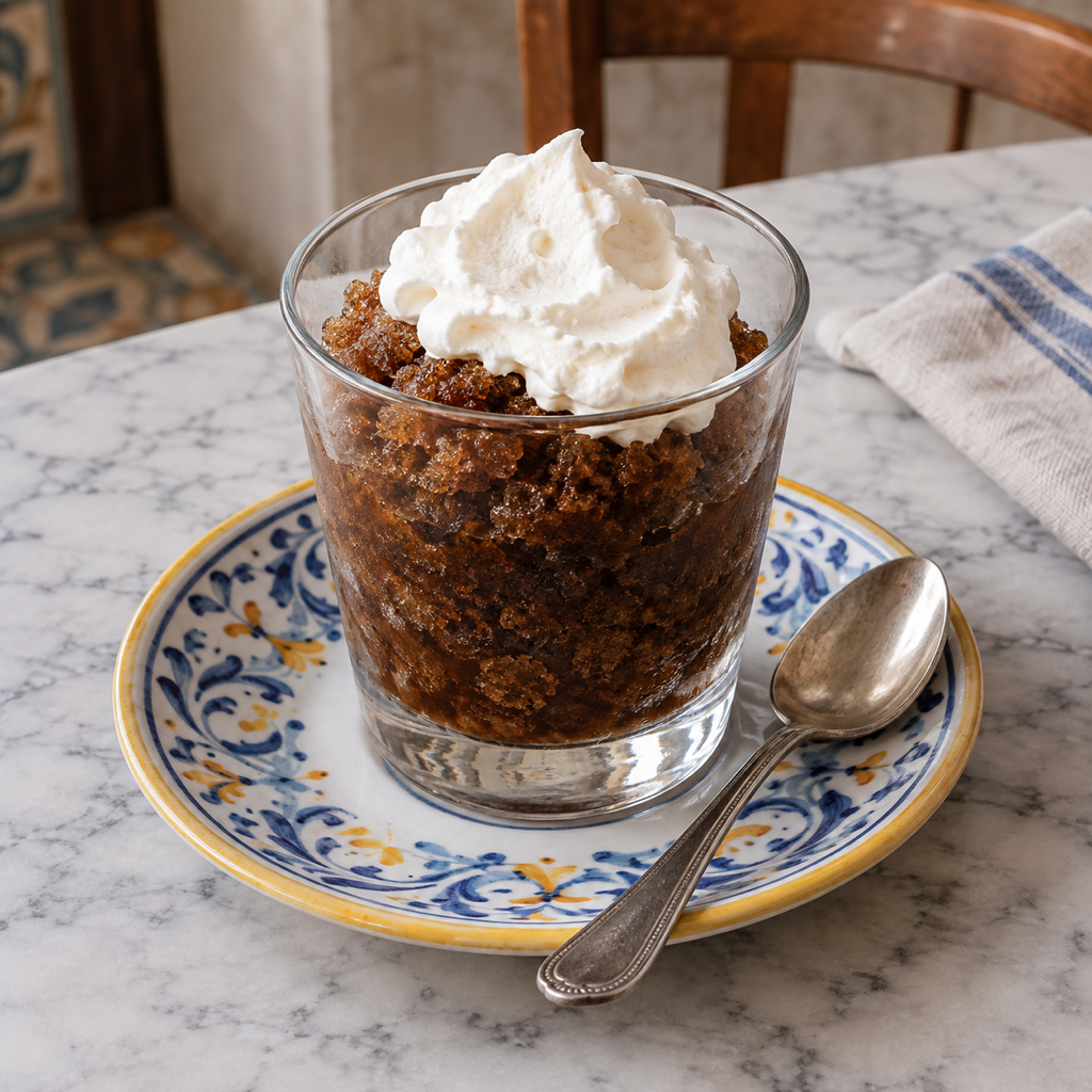 Granita al Caffè con Panna