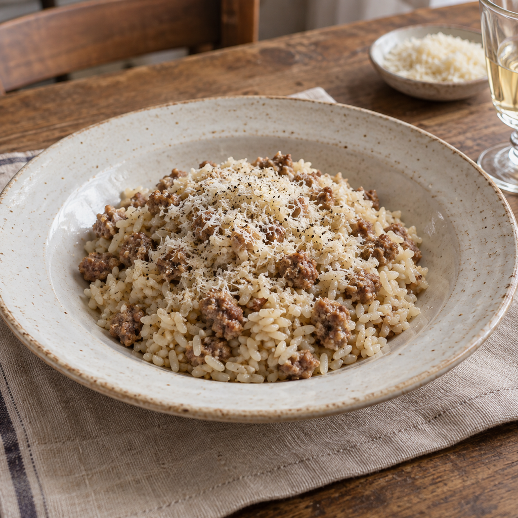 Risotto alla pilota