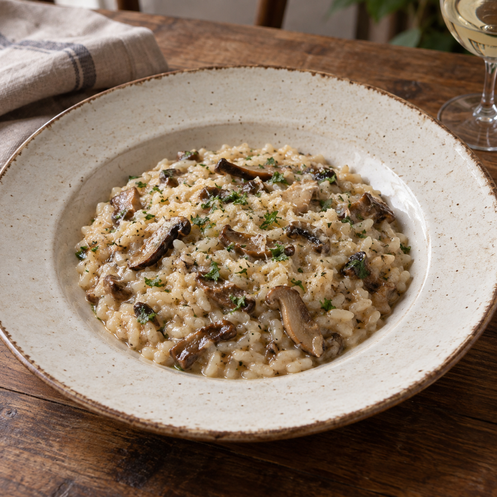 Risotto ai funghi porcini