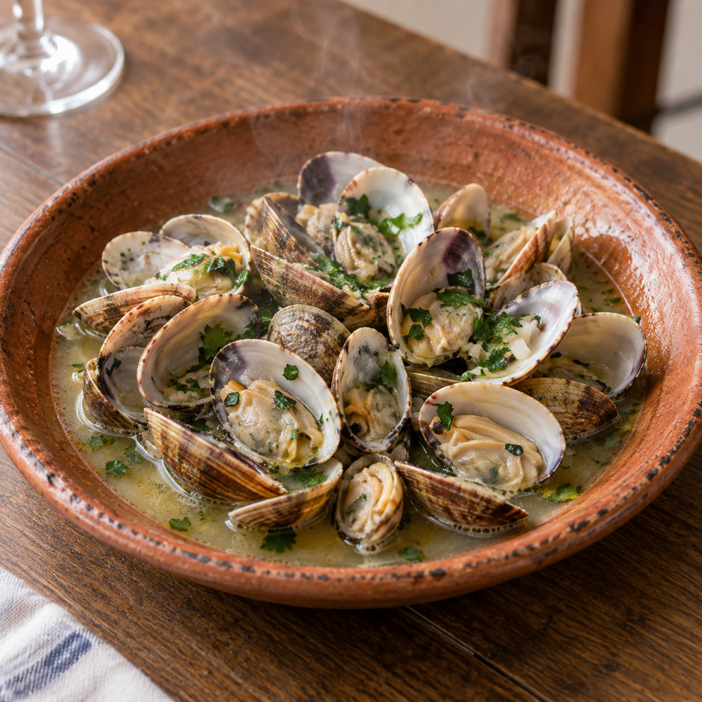 Vongole al Vino Bianco