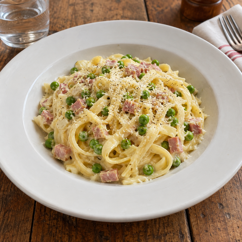 Fettuccine alla Papalina