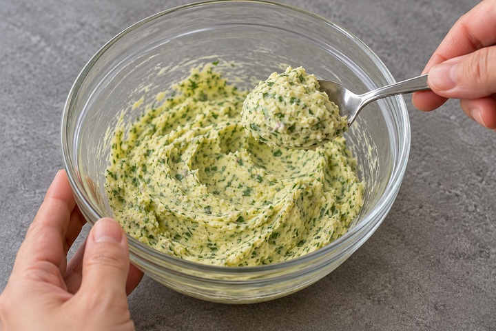 Mix and chill the snail butter