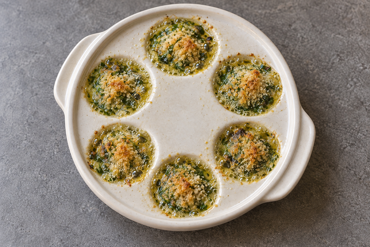 Bake at 240°C until bubbling and serve hot
