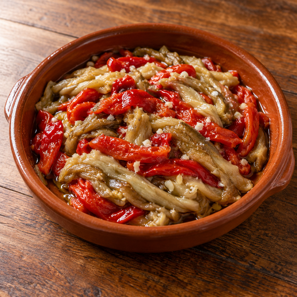 Catalan Roasted Eggplant and Peppers