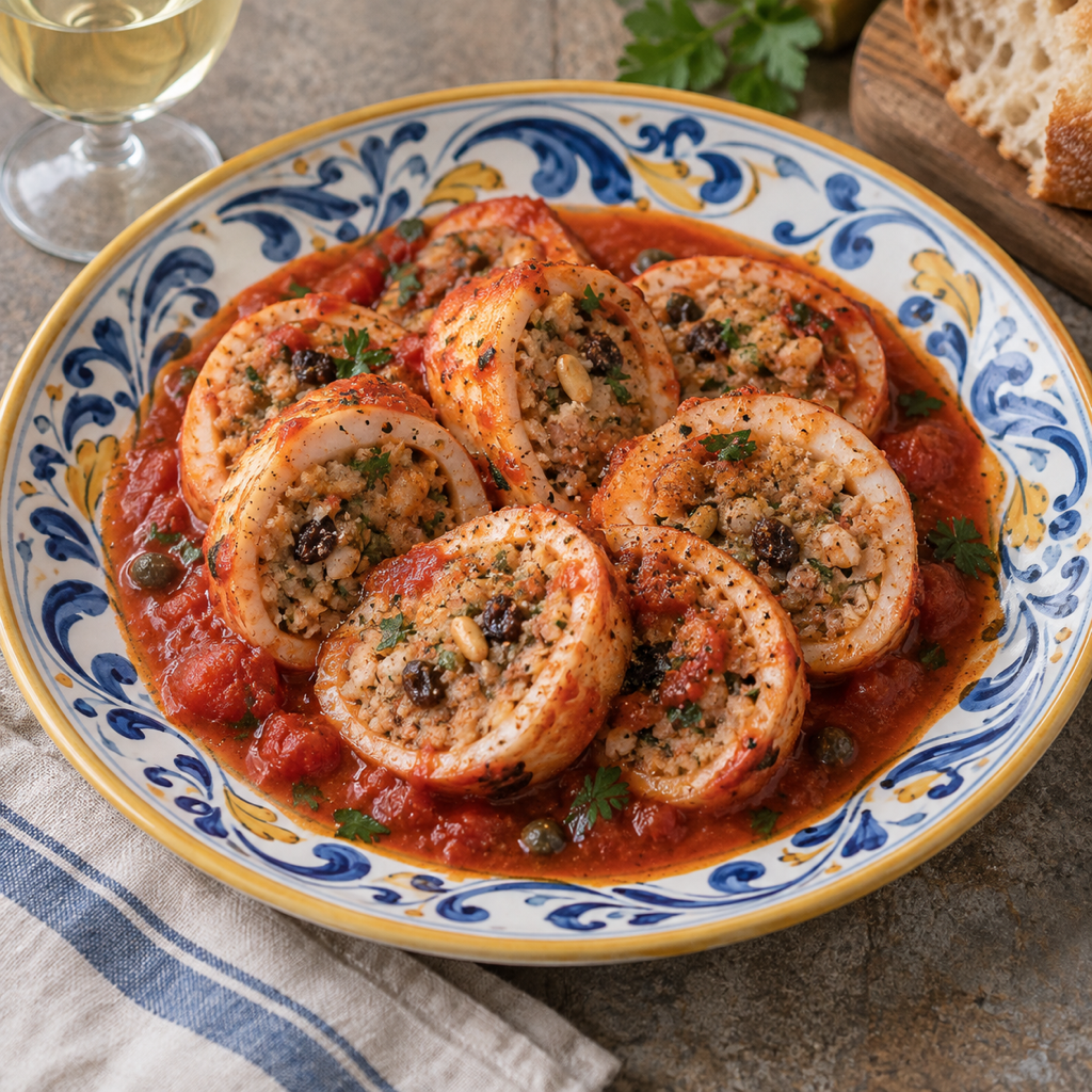 Calamari Ripieni alla Siciliana