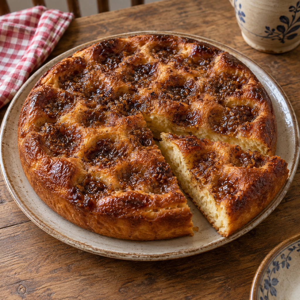 Torta allo zucchero del nord della Francia