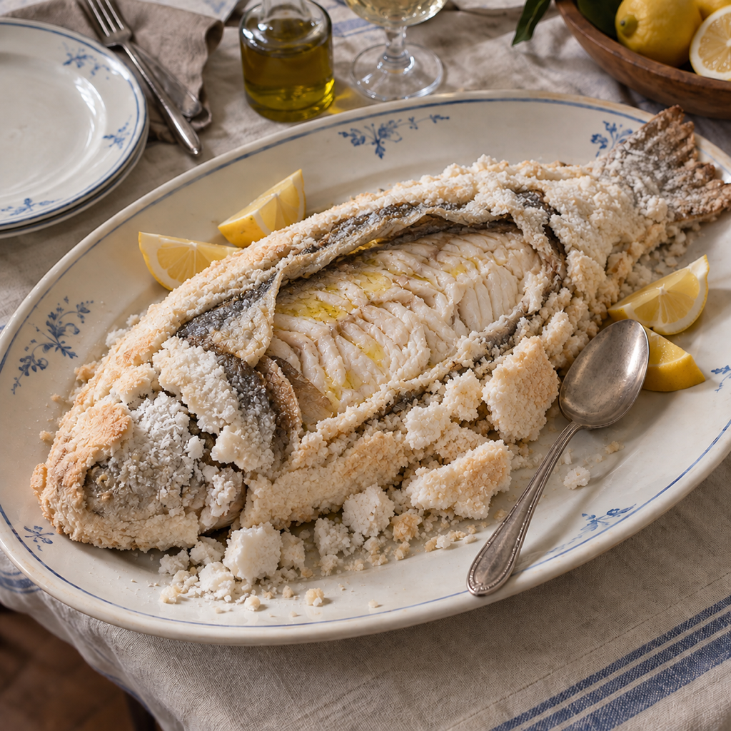 Branzino al sale