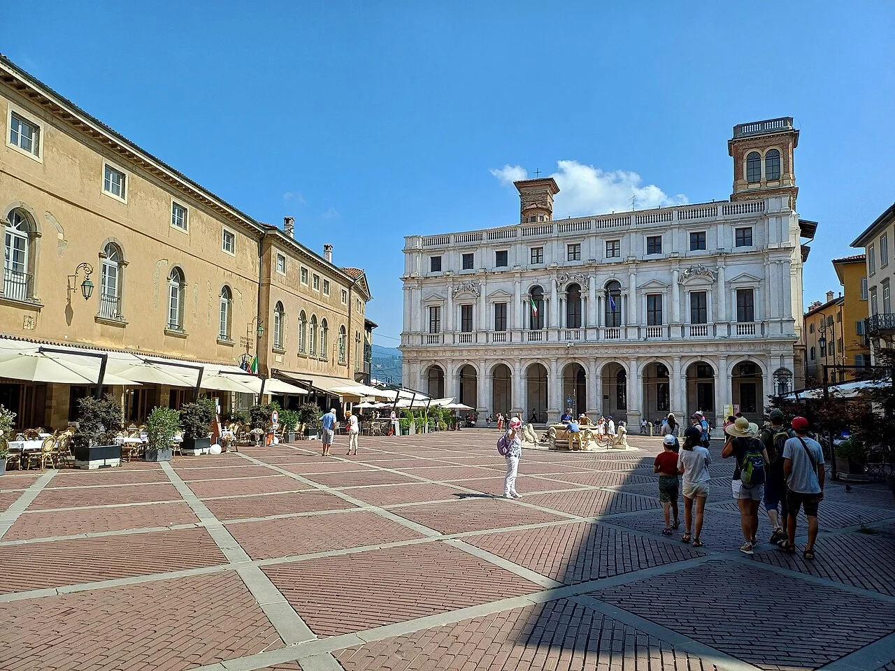 A view of Bergamo