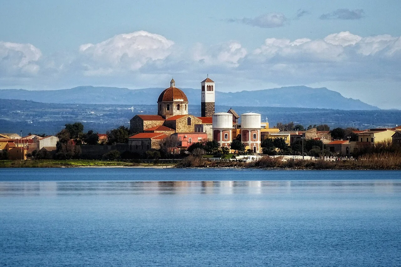 A view of Cabras