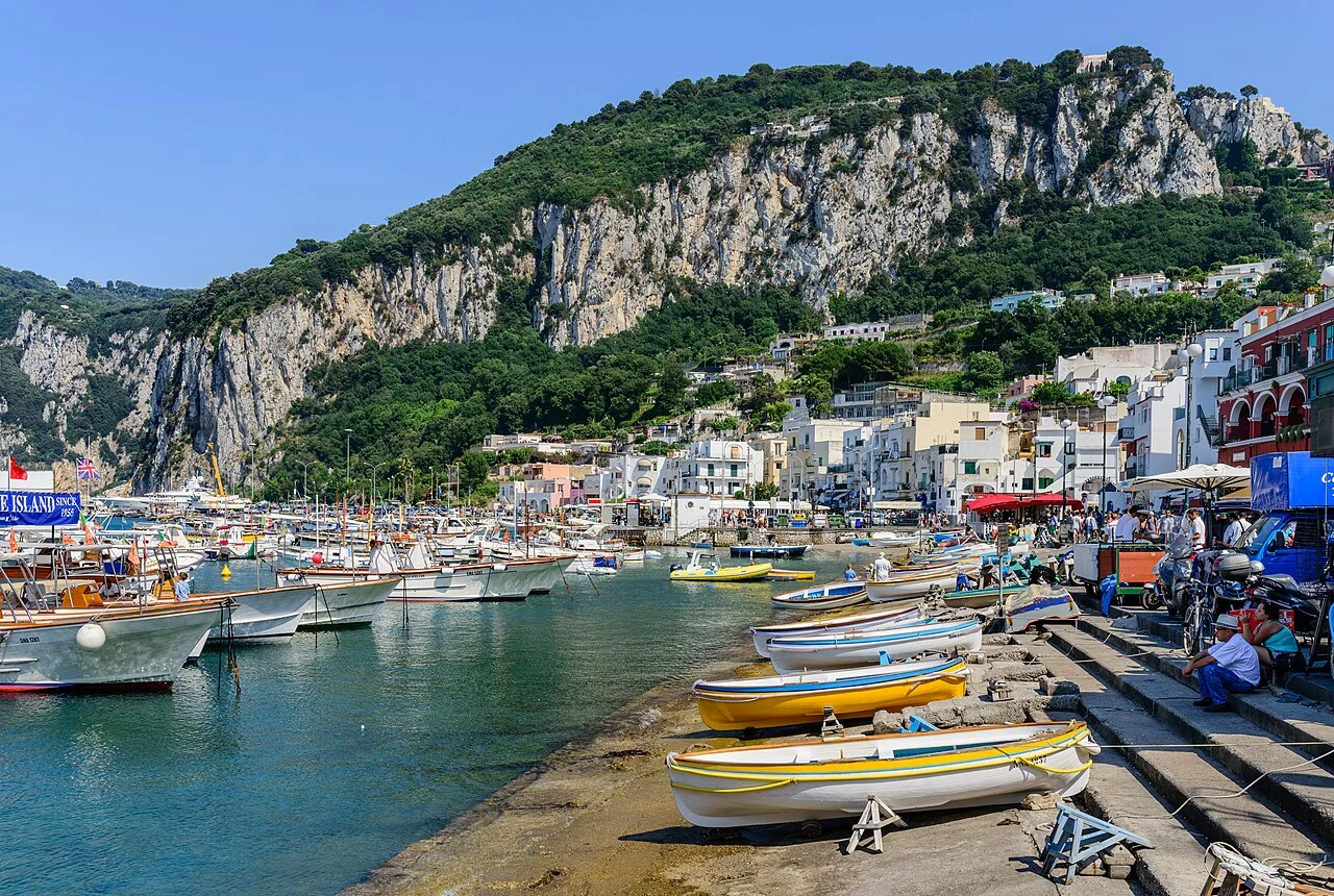 Veduta di Capri