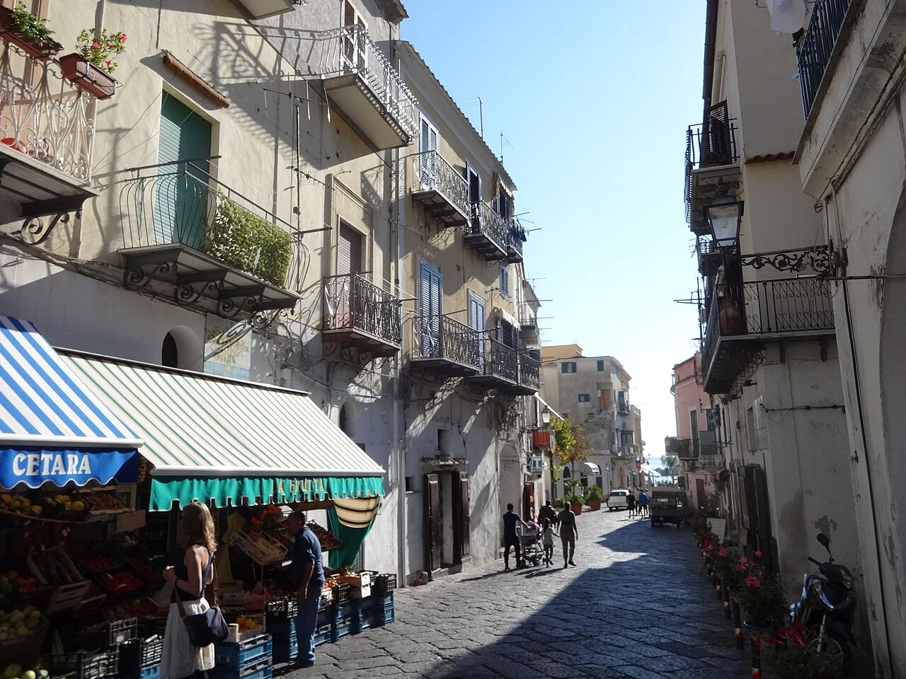 Veduta di Cetara