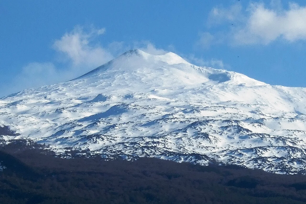 Veduta di Etna, vista da Randazzo