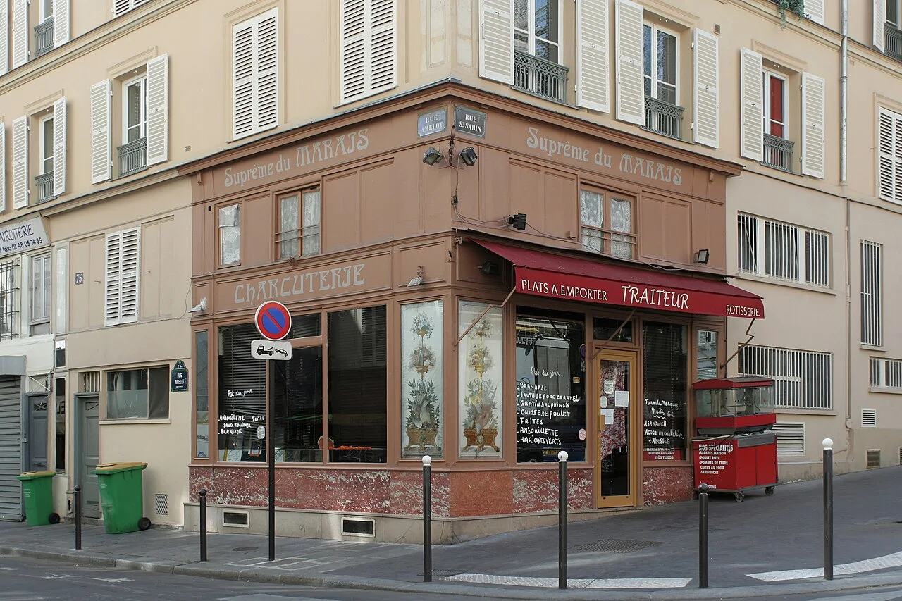 Veduta di Rue Amelot, Paris