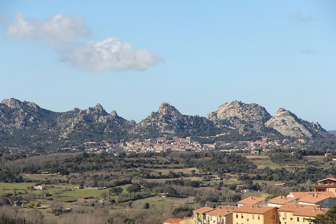 A view of Aggius, Gallura