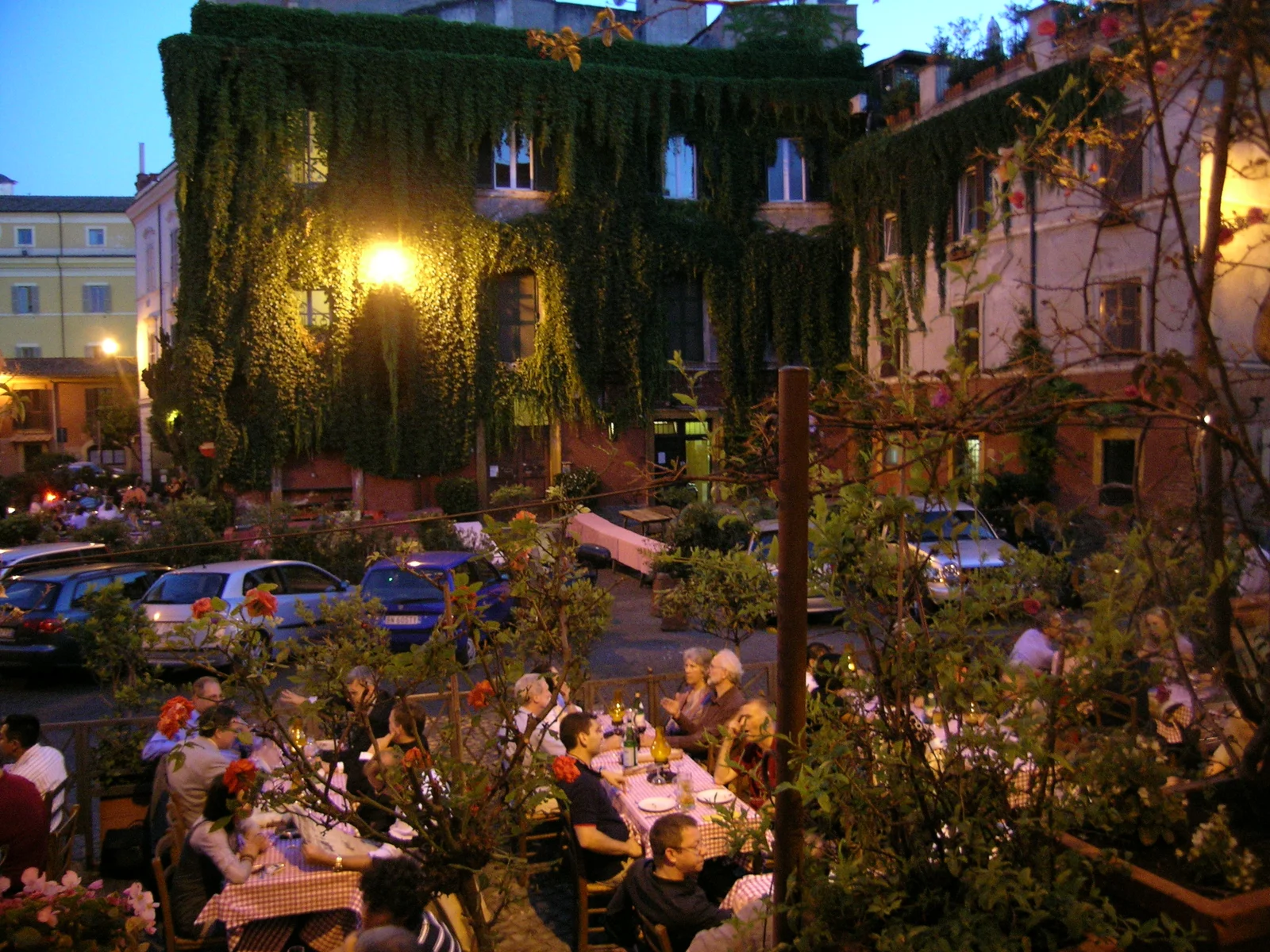 Veduta di Roma, Trastevere