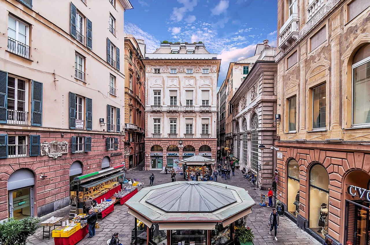 Veduta di Genova, Liguria
